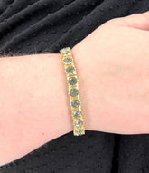 Lia Sophia Cut Crystals Bracelets One Silver and One Gold New With Tags (NWT) - RealThreads